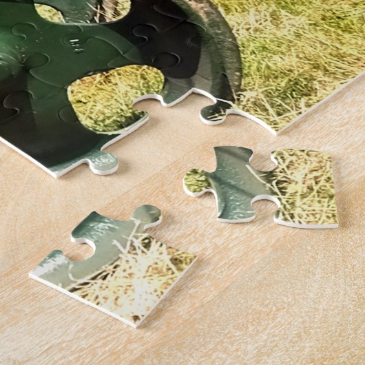 VINTAGE ZUGMASCHINEN PUZZLE (Seite)