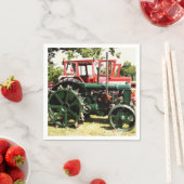 VINTAGE ZUGMASCHINEN SERVIETTE (Beispiel)