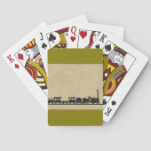 Vintage Zugspielkarten Spielkarten (Rückseite)