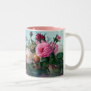 Vintage Zwei-Tone-Kaffee-Tasse Zweifarbige Tasse