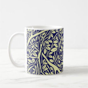 Vintage Zweige: Baummuster Kaffeetasse
