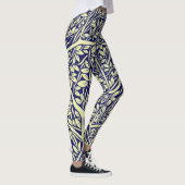 Vintage Zweige: Baummuster Leggings (Rechts)