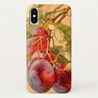 Vintage Zweigstelle mit Pflaumen Case-Mate iPhone Hülle
