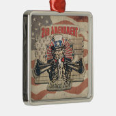 Vintage zweite Änderung 1791 Ornament Aus Metall (Rechts)