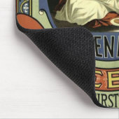 Vintage Zwieback-Werbung Mousepad (Ecke)