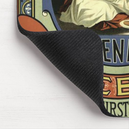Vintage Zwieback-Werbung Mousepad (Ecke)