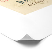 Vintage Zwiebeldiagrammabdruck Poster (Ecke)