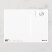 Vintage Zwiebeldiagrammkarte Postkarte (Rückseite)