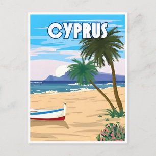 Vintage ZYPRUS KYRENIA Postkarte