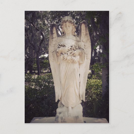 vintageangel5.jpg postkarte (Vorderseite)