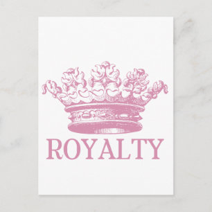 Vintagec Crown - Royalty Postkarte