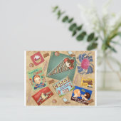 vintagecandie.jpg postkarte (Stehend Vorderseite)