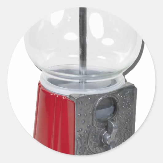 VintageCandyDispenser082111 Runder Aufkleber (Vorderseite)