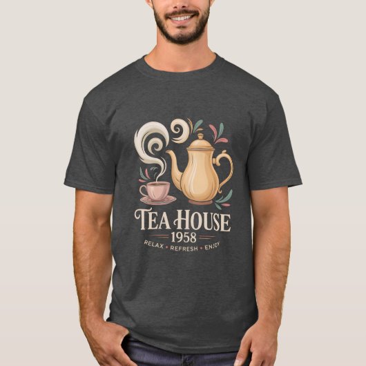 Vintageea Freund werben T-Shirt (Vorderseite)