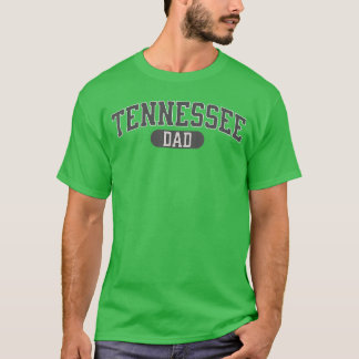 Vintageennessee Dad Bold Varsity Collegiate Letter T-Shirt