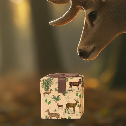 Vintagehirsch Seidenpapier