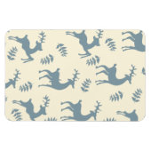 Vintagehirsche Magnet (Horizontal)