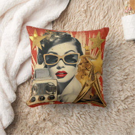 VintageHollywood Retro Design Kissen