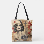 VintageHollywood Retro Design Tasche (Rückseite)