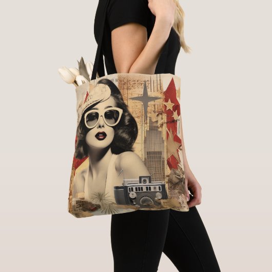 VintageHollywood Retro Design Tasche (Von Nahem)