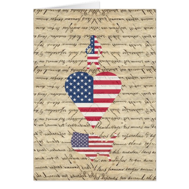 VintageI Herz Amerika (Vorne)