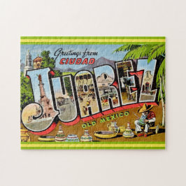 VintageJuarez Mexiko 11x14  Puzzle