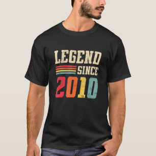 Vintagen 13 Jahre alte Legende Seit 2010 13. Aweso T-Shirt