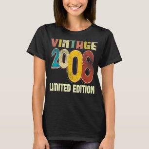 Vintagen 15 Geburtstagsdekorationen Männer 15. BDa T-Shirt