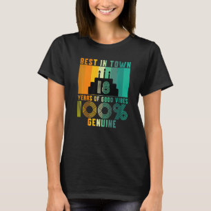 Vintagen 18. Geburtstag Bekleidung Frauen Männer 1 T-Shirt