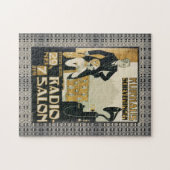 Vintagen 1920er Jahre Niederländischer Radiosalon Puzzle (Horizontal)