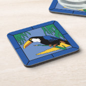 Vintagen 1930er Catalina Island Tile Set Getränkeuntersetzer (Linke Seite)