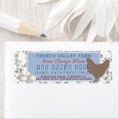 Vintagen 1930er Jahre botanischer Bauernhof Design (Insitu)