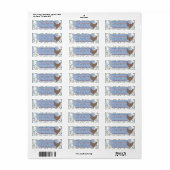 Vintagen 1930er Jahre botanischer Bauernhof Design (Vorne)