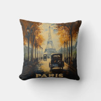 Vintagen 1930er Jahre Paris Reiseposter Eiffelturm