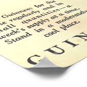 Vintagen 1933 und für GUINNESS Poster (Ecke)