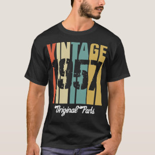 Vintagen 1957 Originalteile 64 Jahre alt Geburtsta T-Shirt
