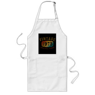 VINTAGEN 1973 URSPRÜNGLICHE TEILE LANGE SCHÜRZE