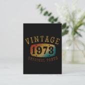 VINTAGEN 1973 URSPRÜNGLICHE TEILE POSTKARTE (Stehend Vorderseite)