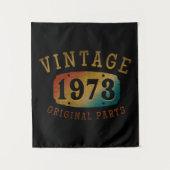 VINTAGEN 1973 URSPRÜNGLICHE TEILE WANDTEPPICH (Vorderseite)