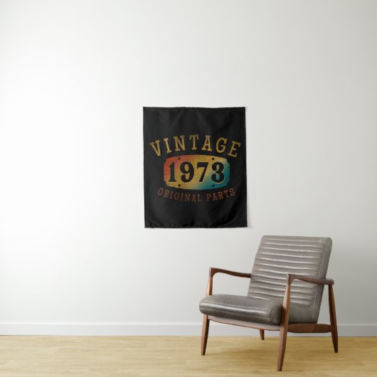 VINTAGEN 1973 URSPRÜNGLICHE TEILE WANDTEPPICH (Beispiel)