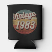 VINTAGEN 1983 MÄNNERFRAUEN GEBURTSTAG DOSENKÜHLER (Rückseite)