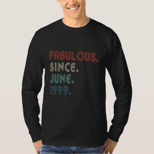 Vintagen 23. Geburtstagsfrauen Männer seit Juni T-Shirt
