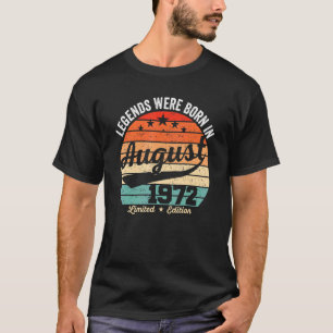 Vintagen 50. Geburtstagslegenden waren im August G T-Shirt