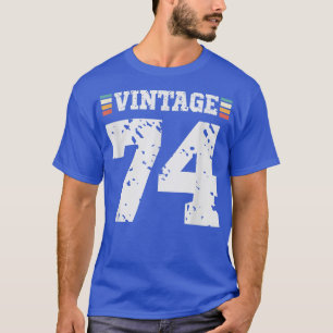 Vintagen 74 Jahre Altes Glück 74. Geburtstag Spaß T-Shirt