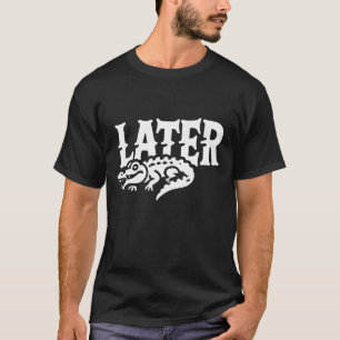 Vintagen 90er Jahre Y2K 'Spater Gator' Frauen-Slim T-Shirt