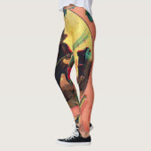 Vintagen Feuerwehrmann der 80er Jahre Leggings (Links)