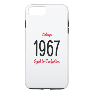 Vintagen Geburtstagsgeschenk 1967 vollendet Case-Mate iPhone Hülle