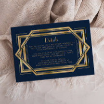 Vintagen Hochzeitdetails des Deko Navy Blue Gold a
