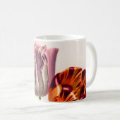Vintagen illustrierten kaffeetasse (VorderseiteRechts)