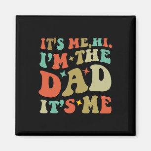 Vintagen Vater Väter Tag sein Ich Hi I#39;m Der Va Magnet